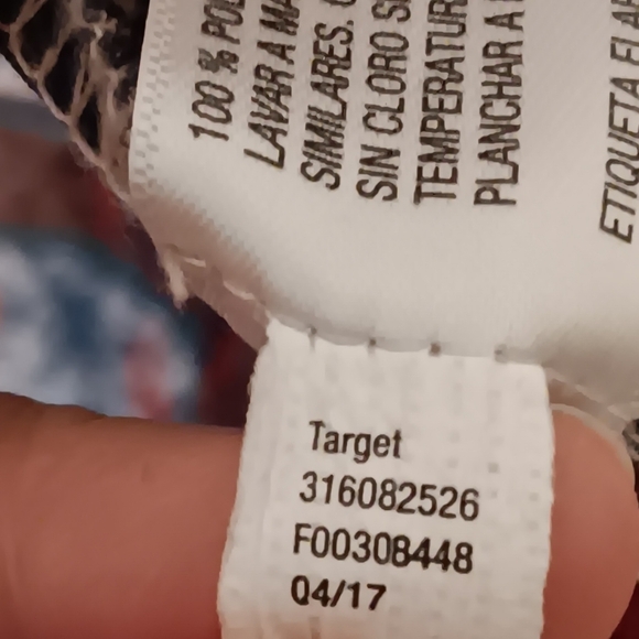 Knox Rose Burgundy Mix Boho Print Semi Sheer Ruffled 3/4 Sleeve & Tiered Hem XXL - Picture 6 of 8